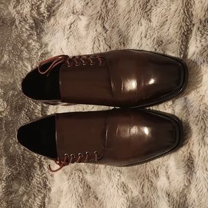 Men's Mahogany Leather Dress Shoe